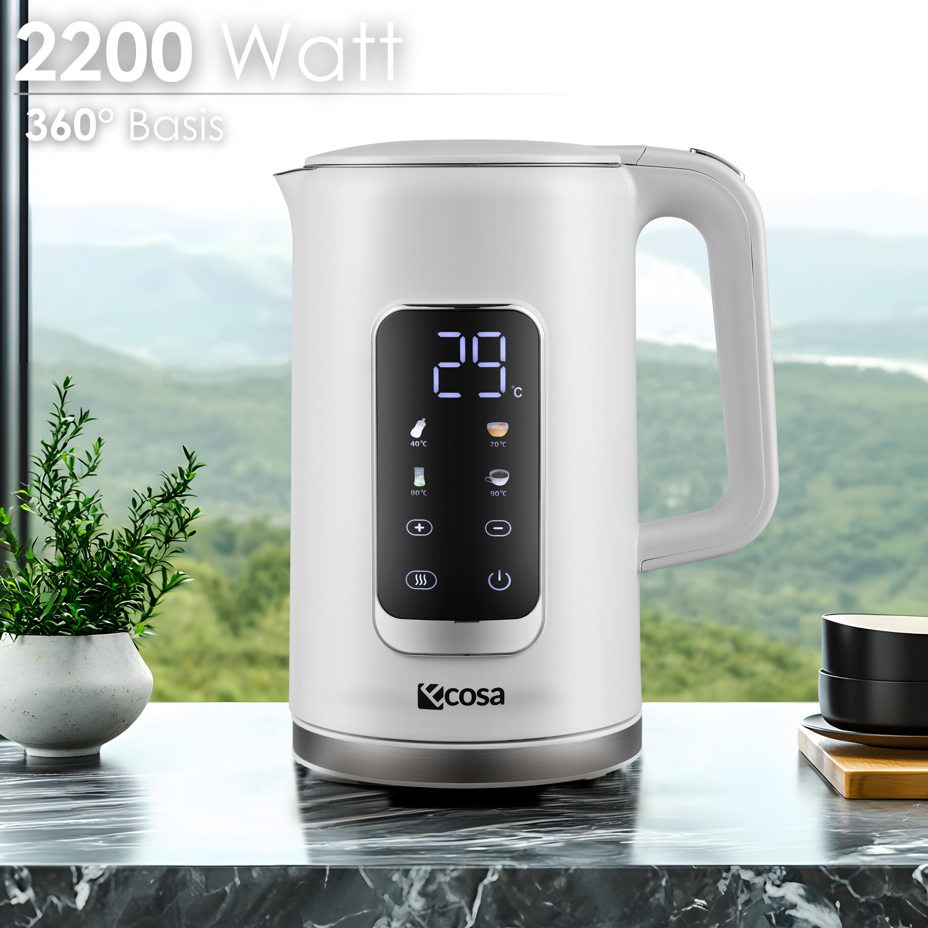Ecosa EO-691 Wasserkocher Weiß Ecosa EO-691 Wasserkocher Weiß