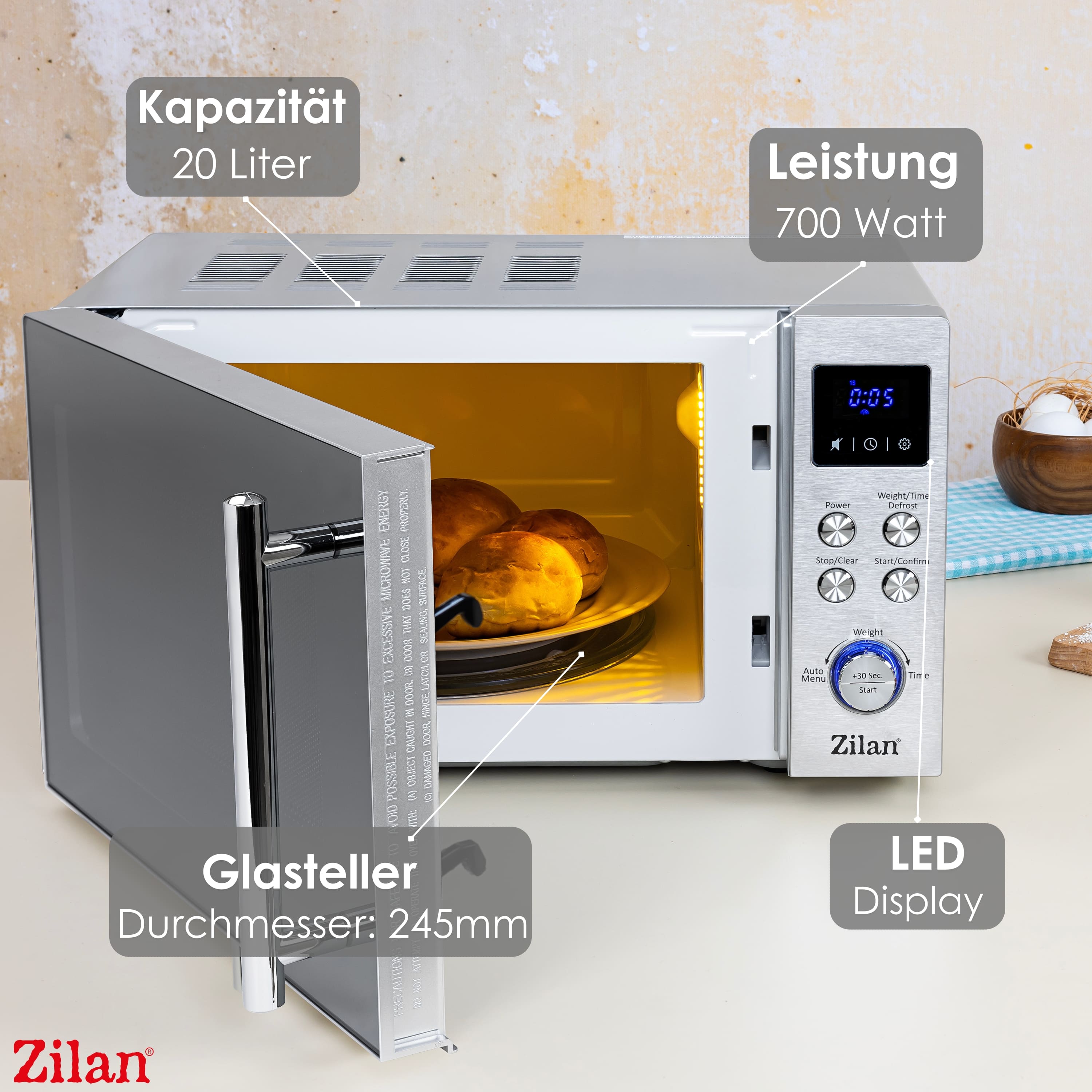 Zilan ZLN-1238 Mikrowelle