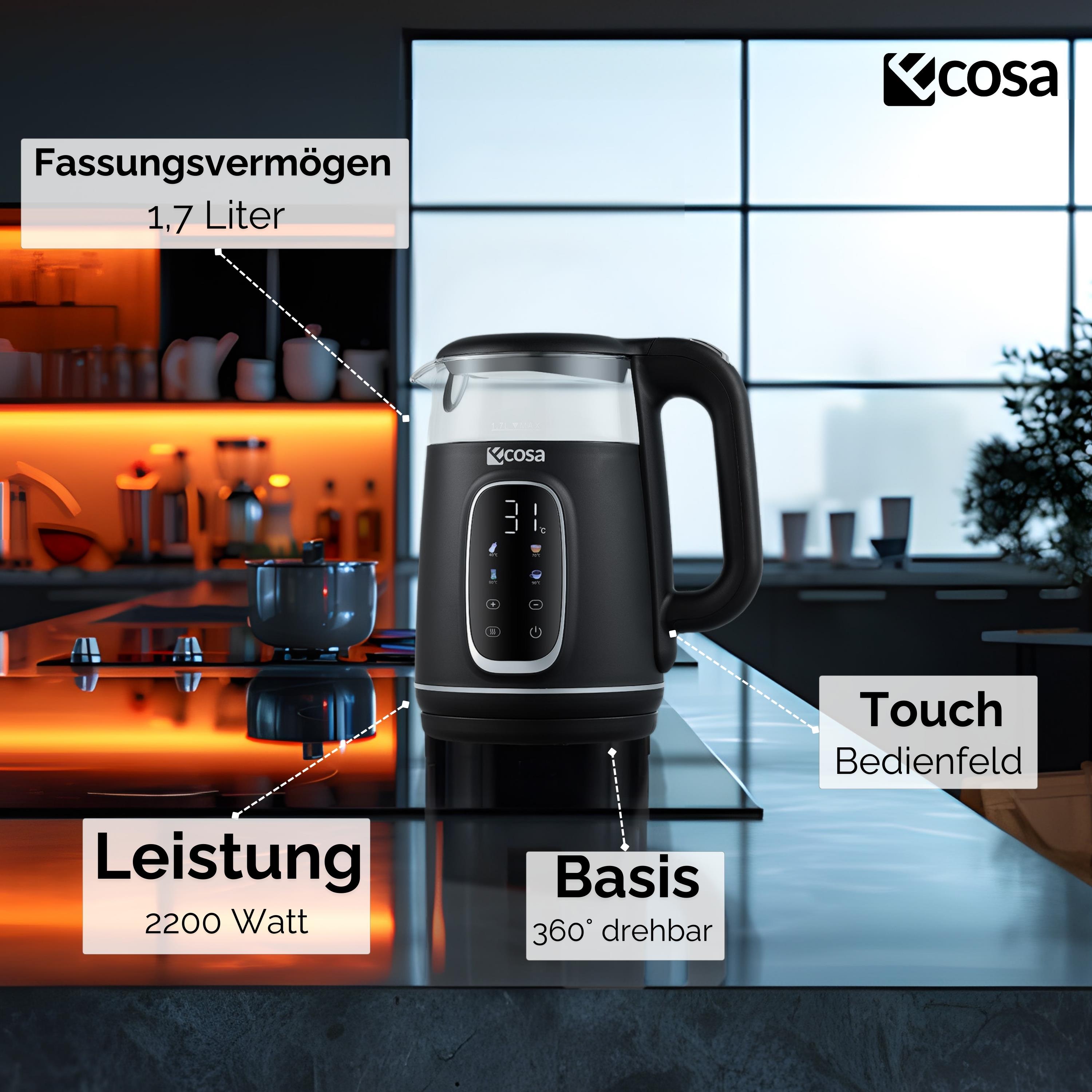 Ecosa EO-697 Wasserkocher Ecosa EO-697 Wasserkocher