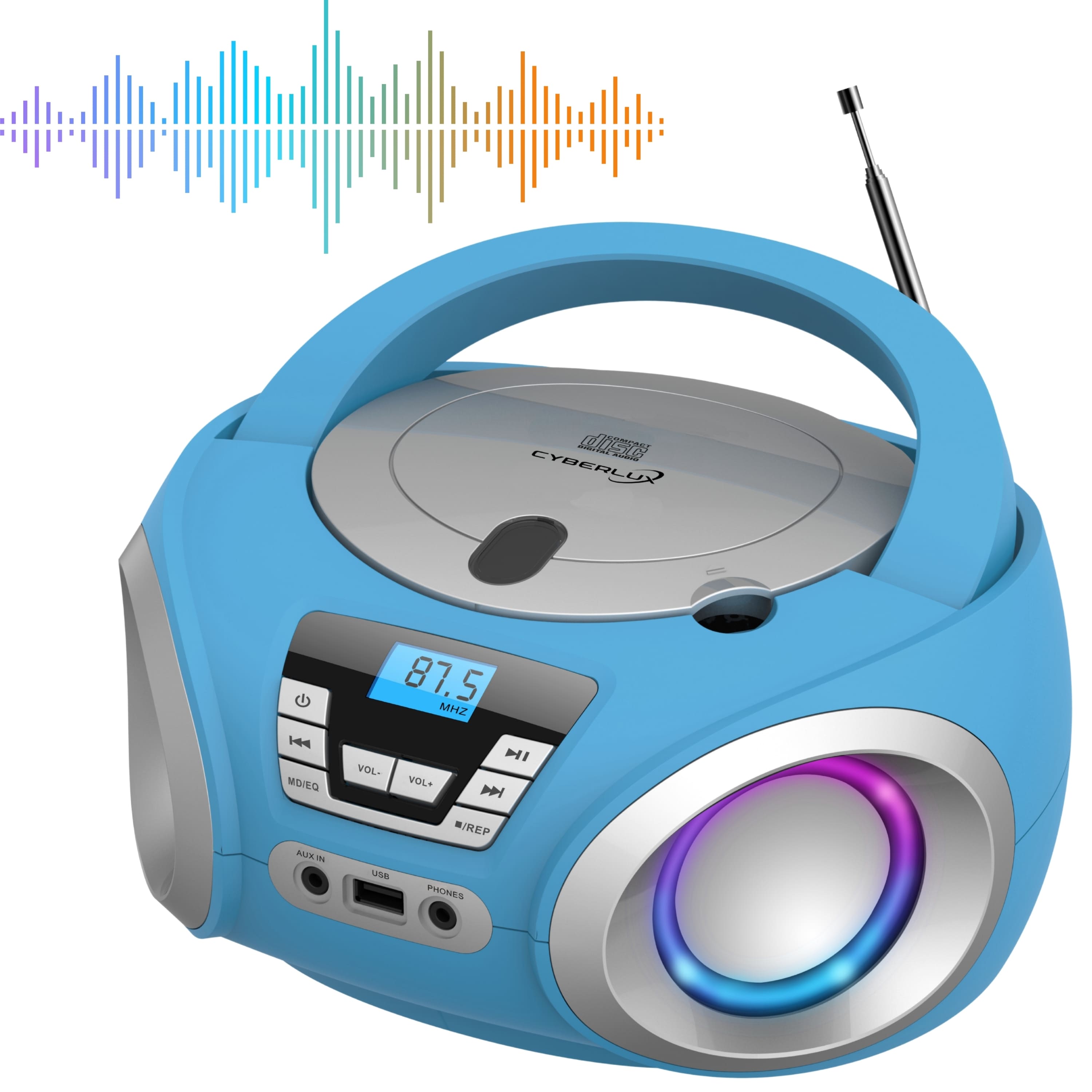 Cyberlux CL-900 CD-Player Blau