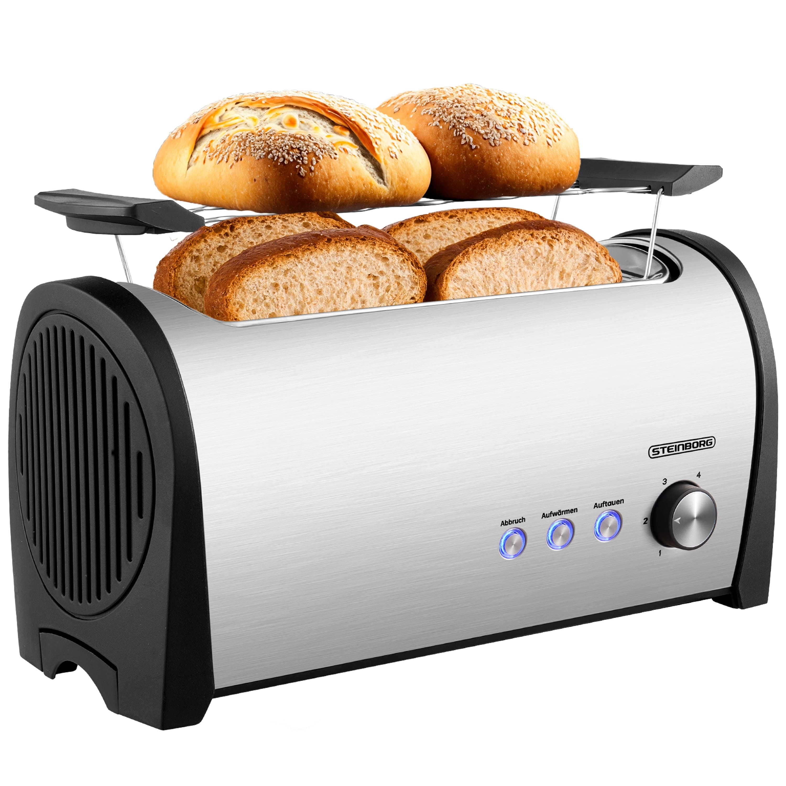 Steinborg SB-2213 Toaster 2 lang Silce
