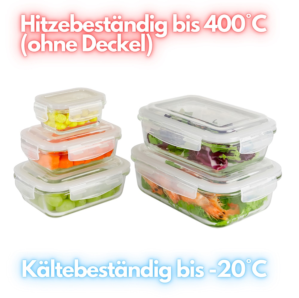 Ecosa EO-8030 Glas Frischhaltedose Ecosa EO-8030 Glas Frischhaltedose