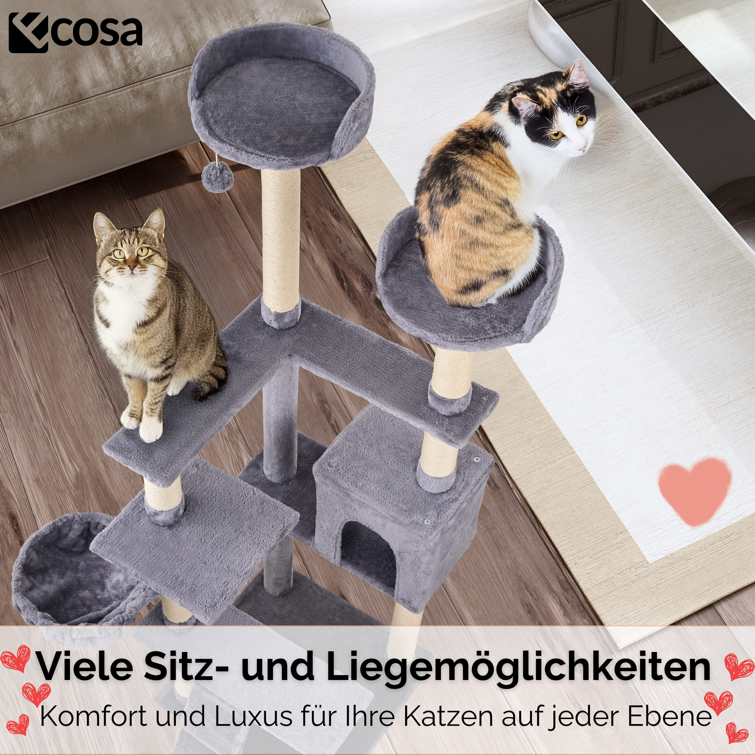 Ecosa EO-6070 Katzenbaum