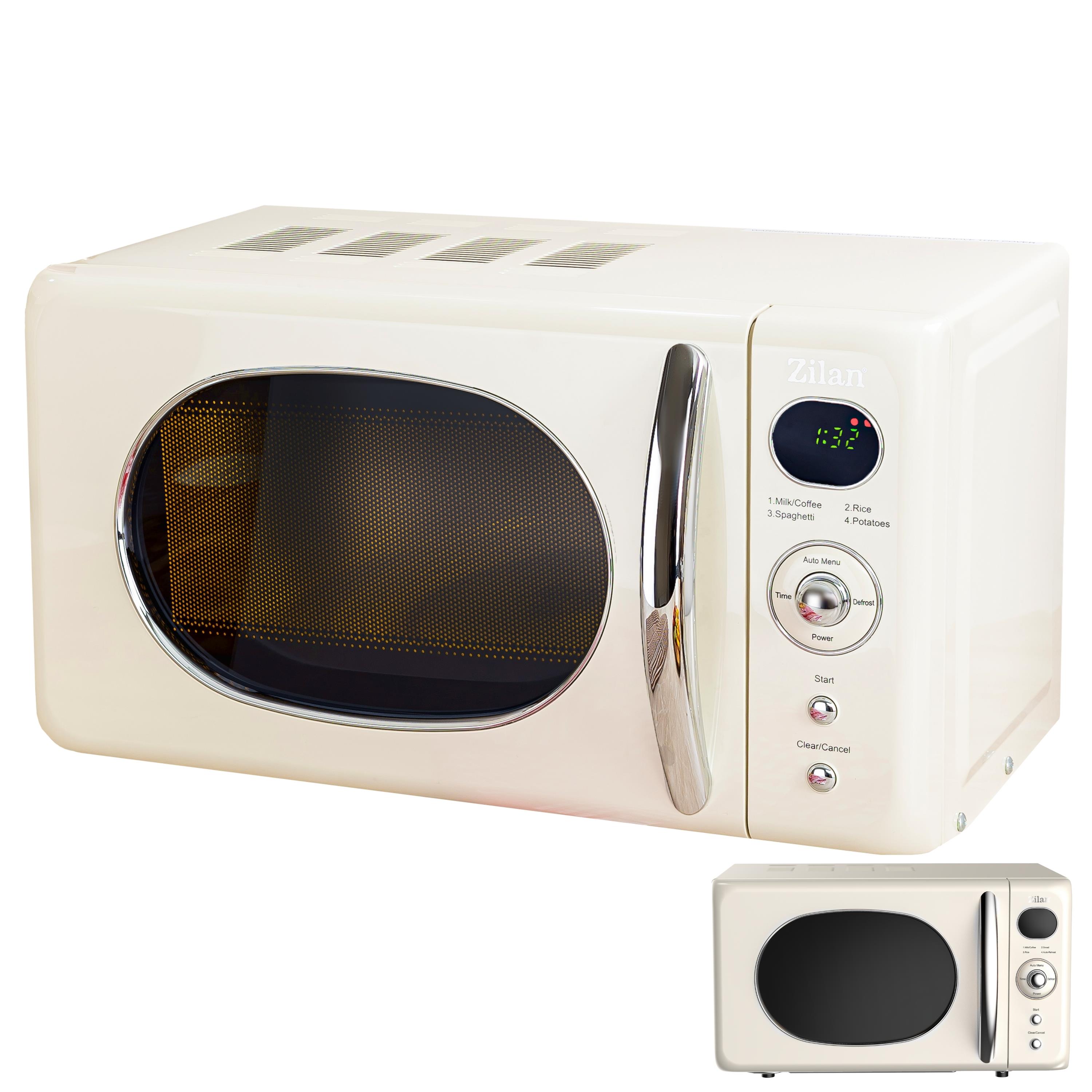 Zilan ZLN-1245 Mikrowelle Retro