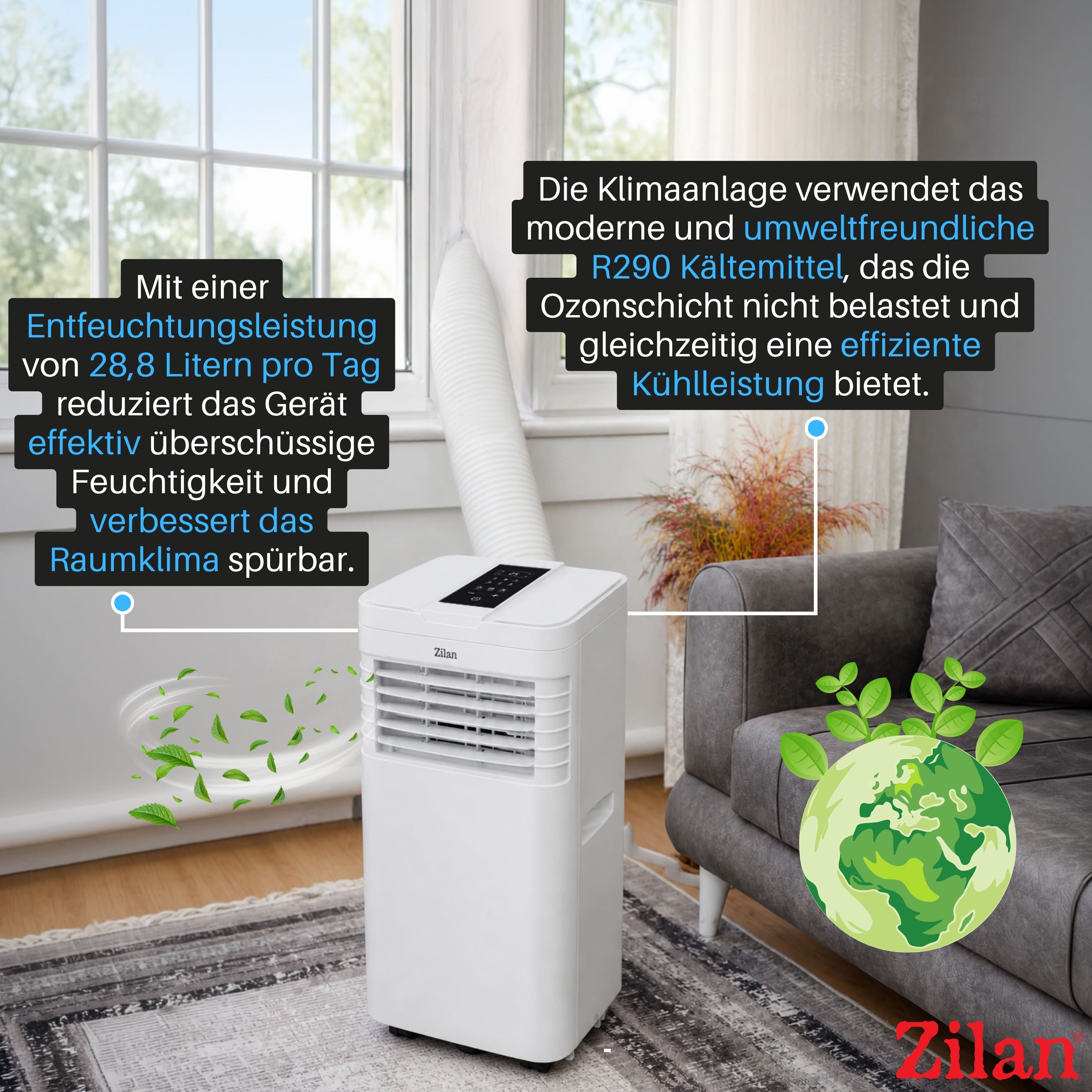 Zilan ZLN-7102 Mobile Klimaanlage