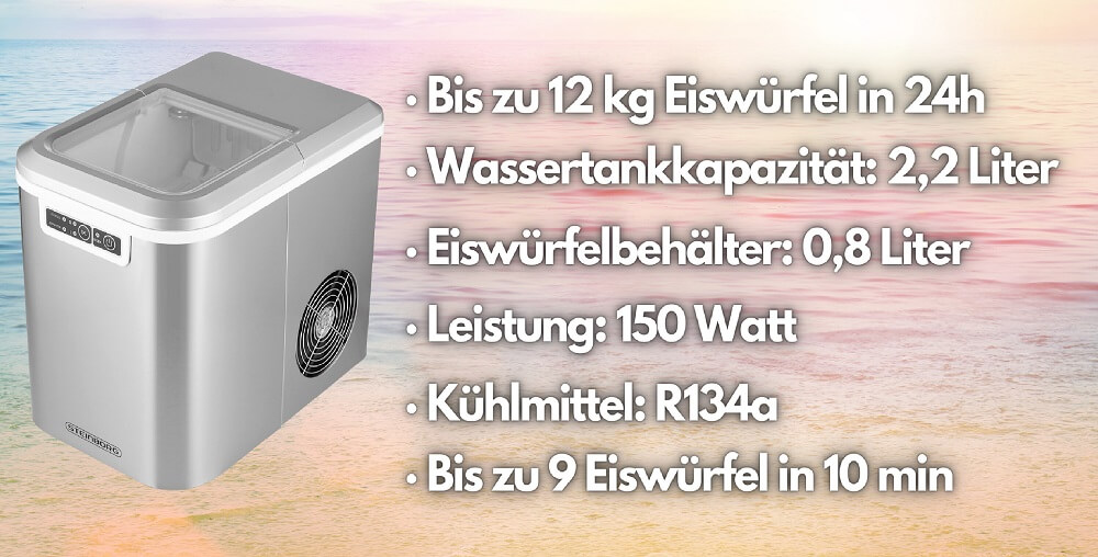 Steinborg SB-520 Eiswürfelmaschine Steinborg SB-520 Eiswürfelmaschine