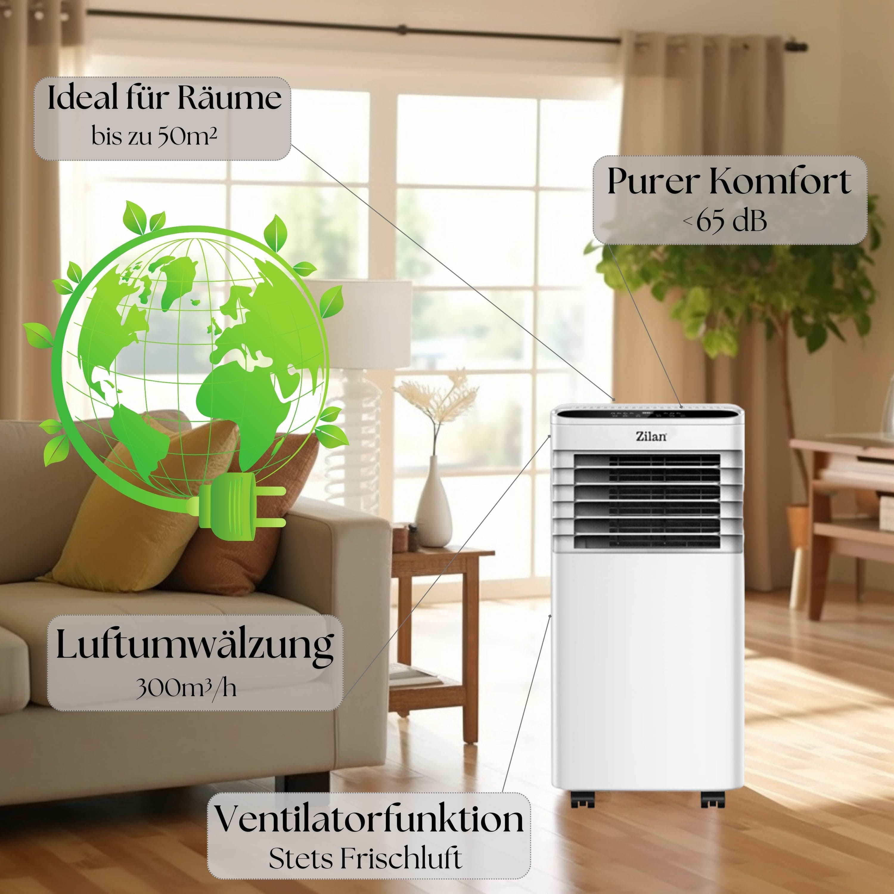 Zilan ZLN-7101 Mobile Klimaanlage