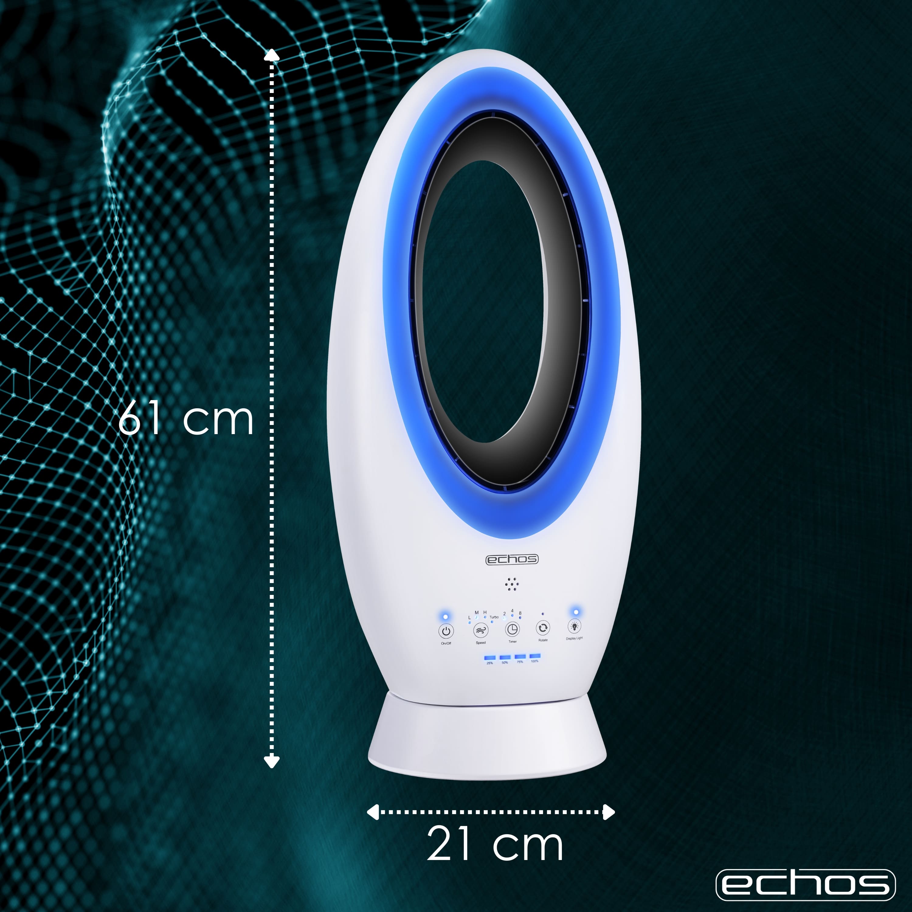 Echos Eco-1212 Echos Turmventilator