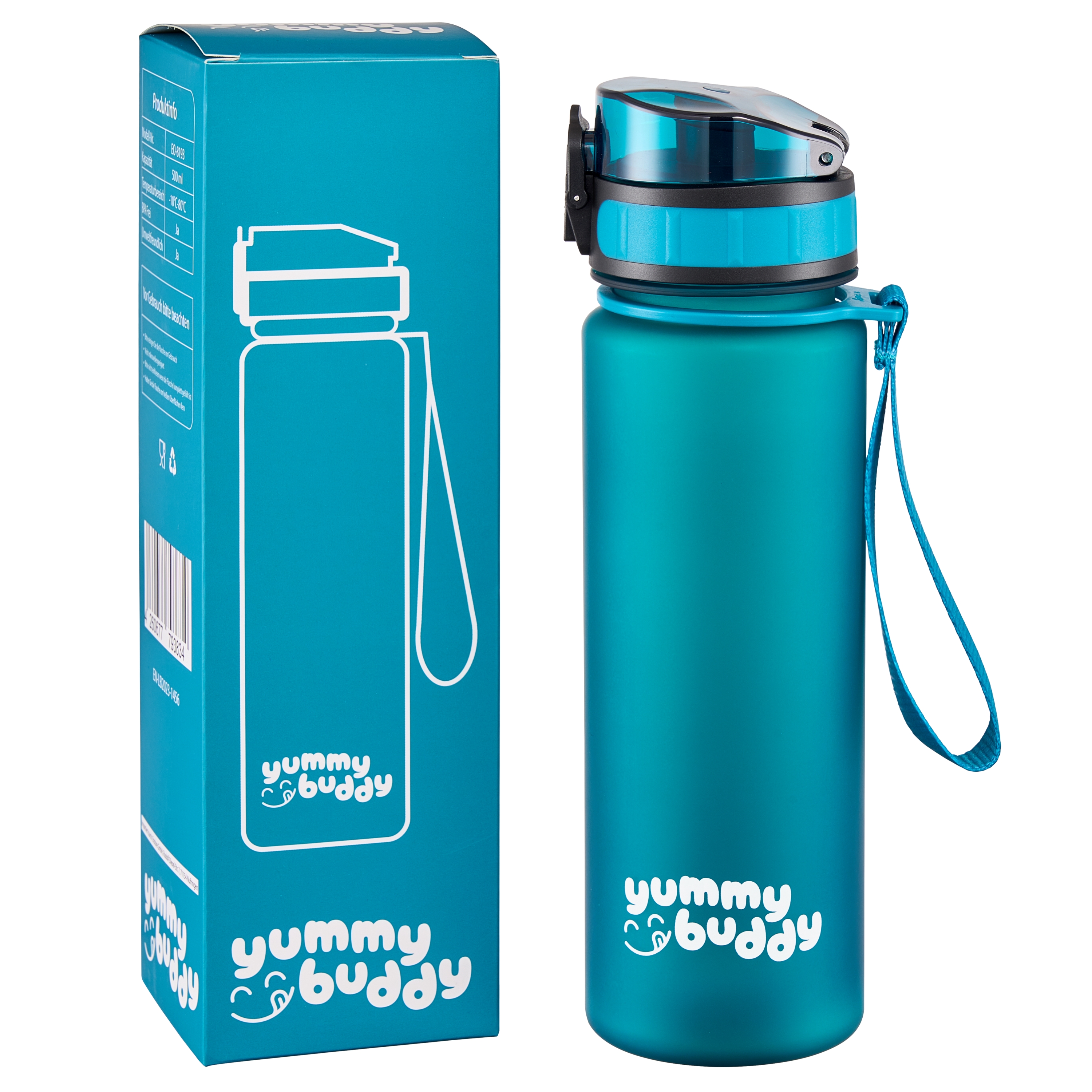 Ecosa EO-8193 Trinkflasche Petrol Ecosa EO-8193 Trinkflasche Petrol