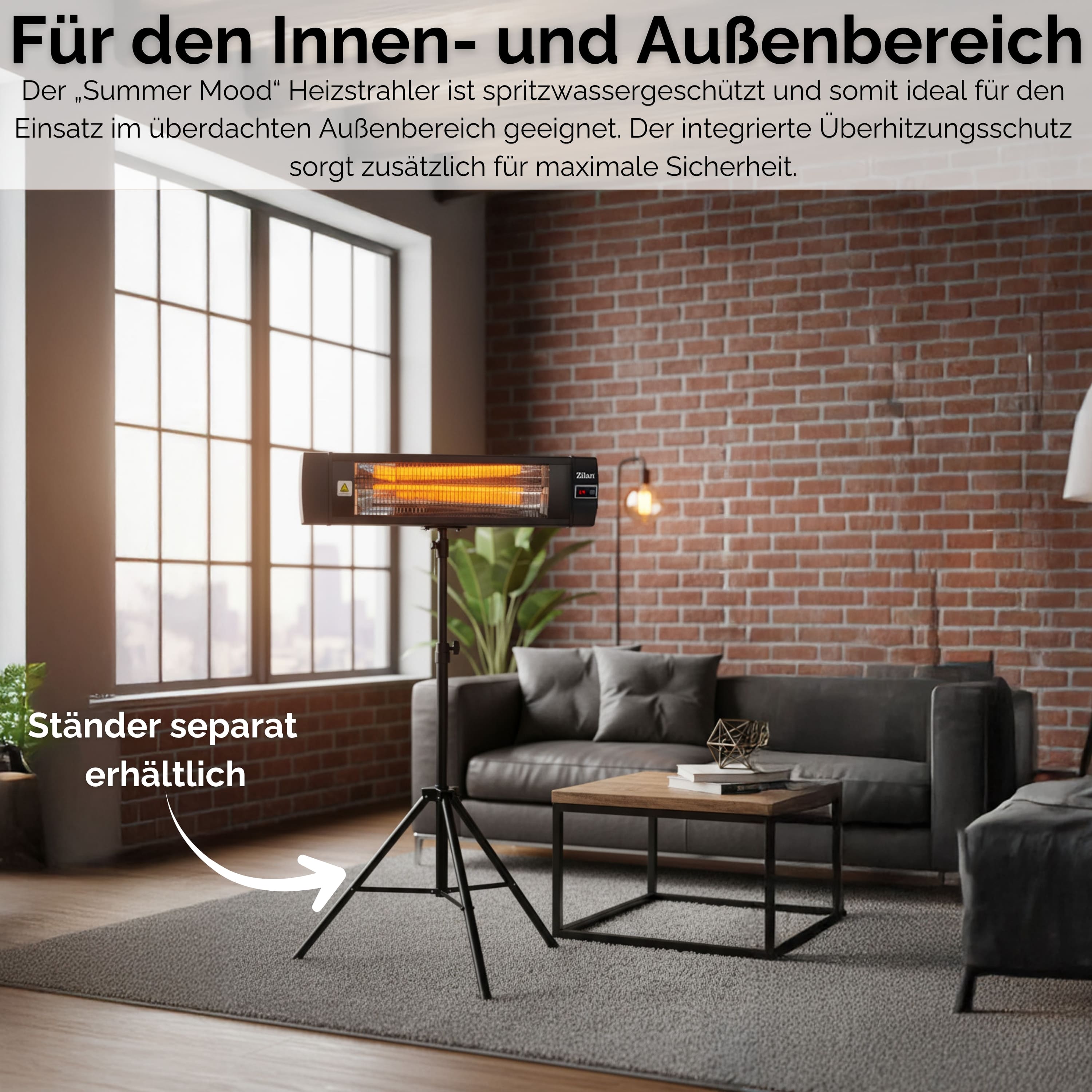 Zilan ZLN-1624 Karbon Heizstrahler