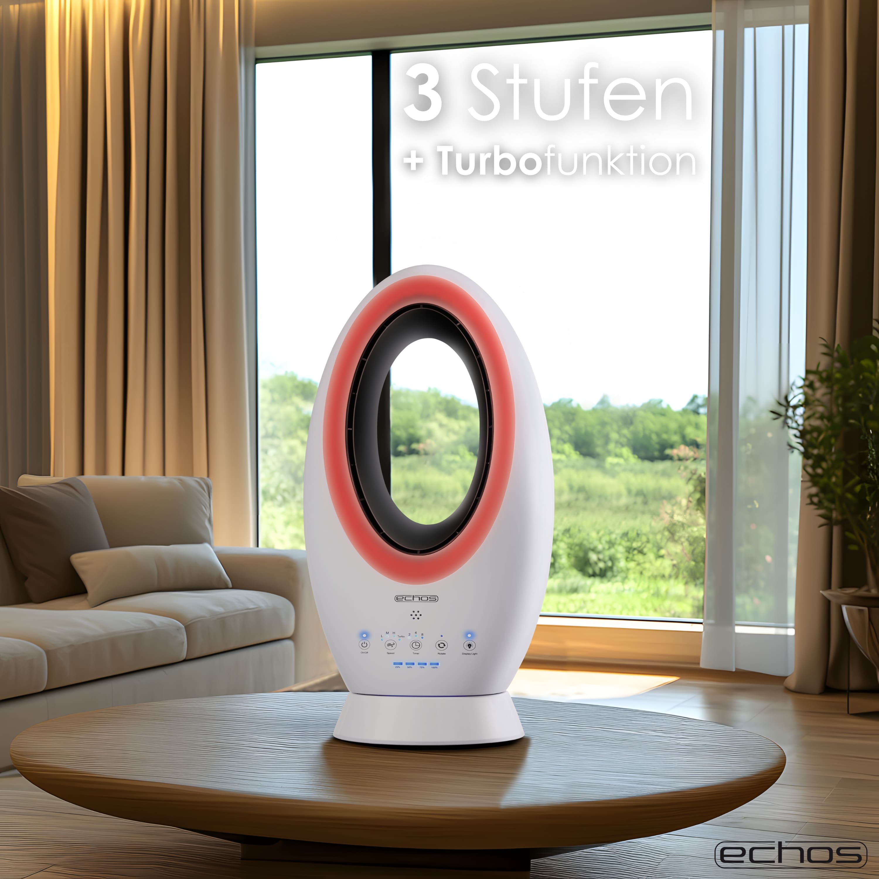 Echos Eco-1212 Echos Turmventilator