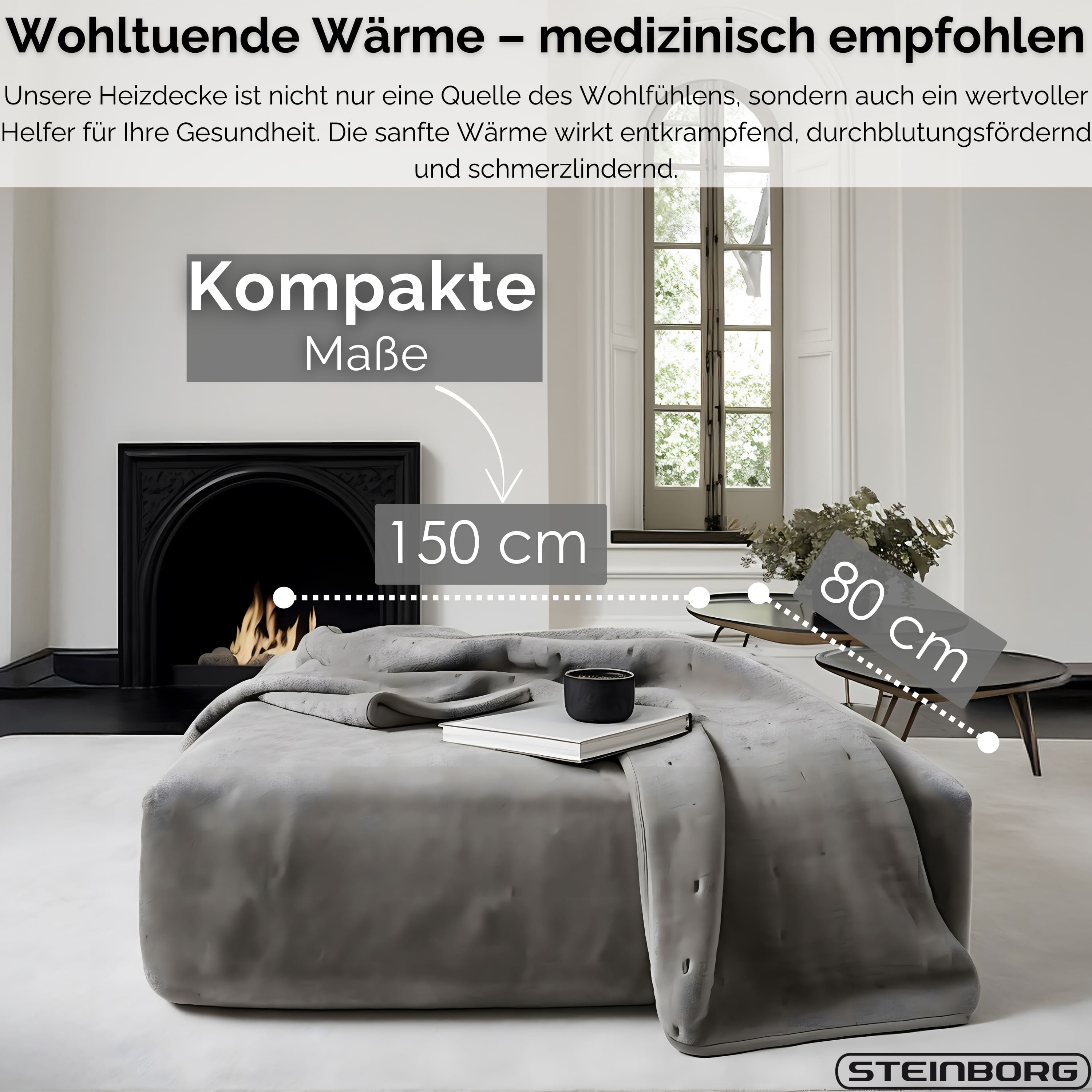 Steinborg SB-9521 Heizdecke 150*80 cm Steinborg SB-9521 Heizdecke 150*80 cm