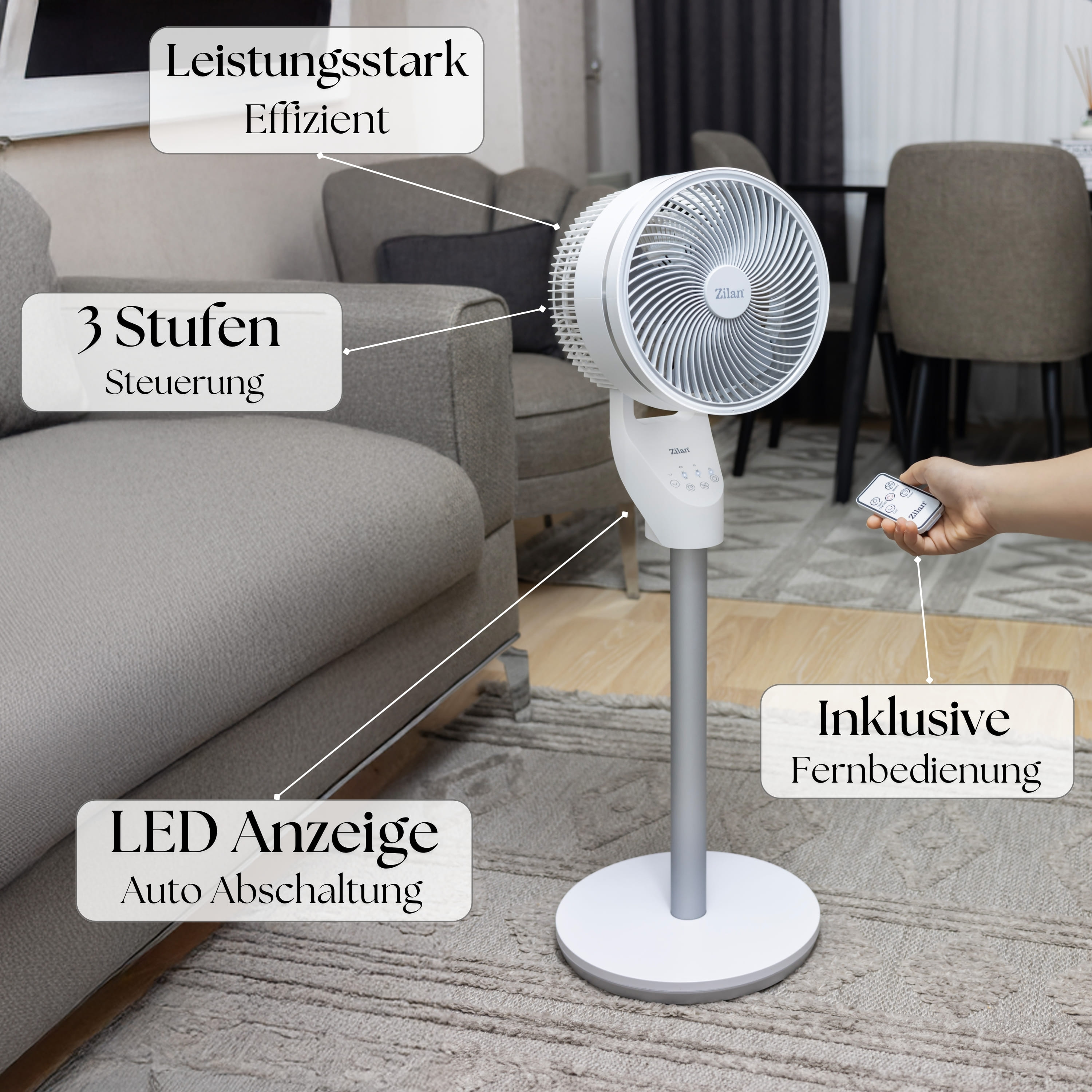 Zilan ZLN-1016 Standventilator