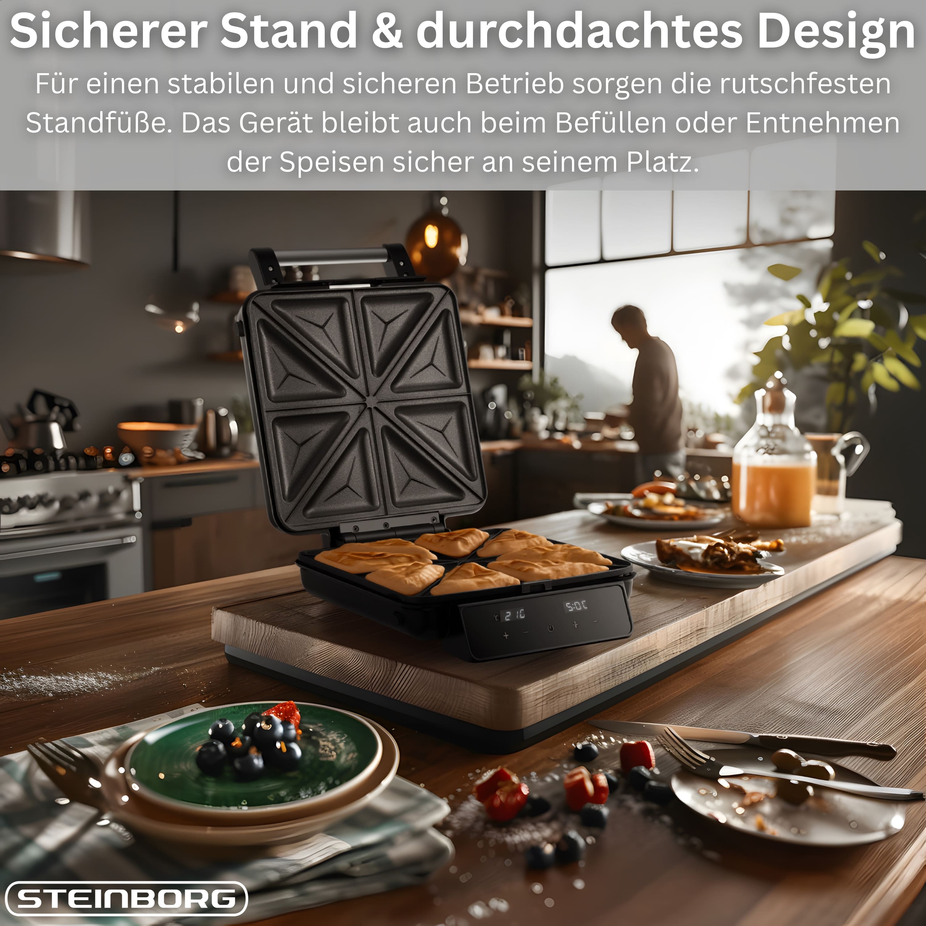 Steinborg SB-2241 Waffelmaker