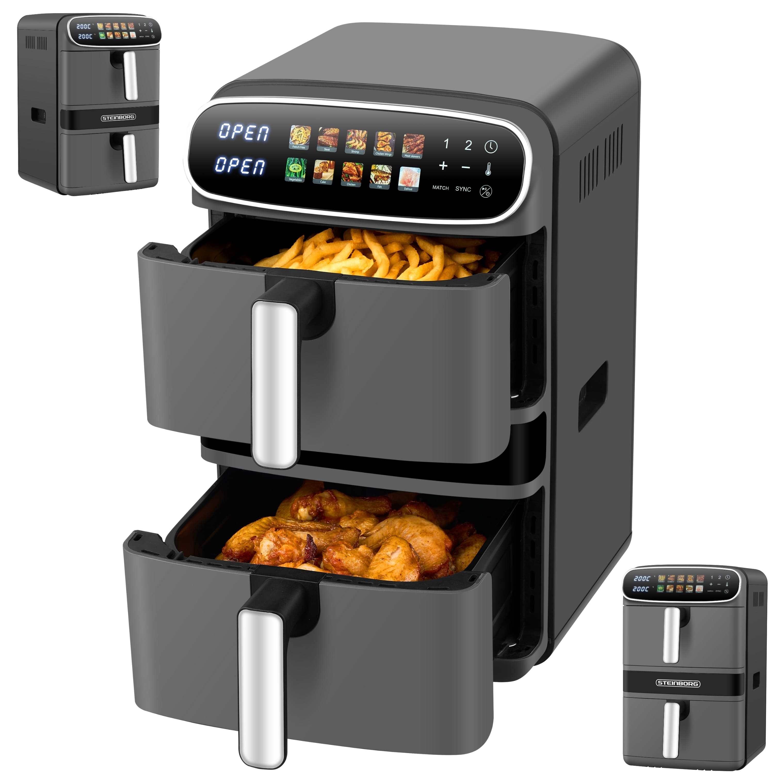 Steinborg SB-3160 Heißluftfritteuse