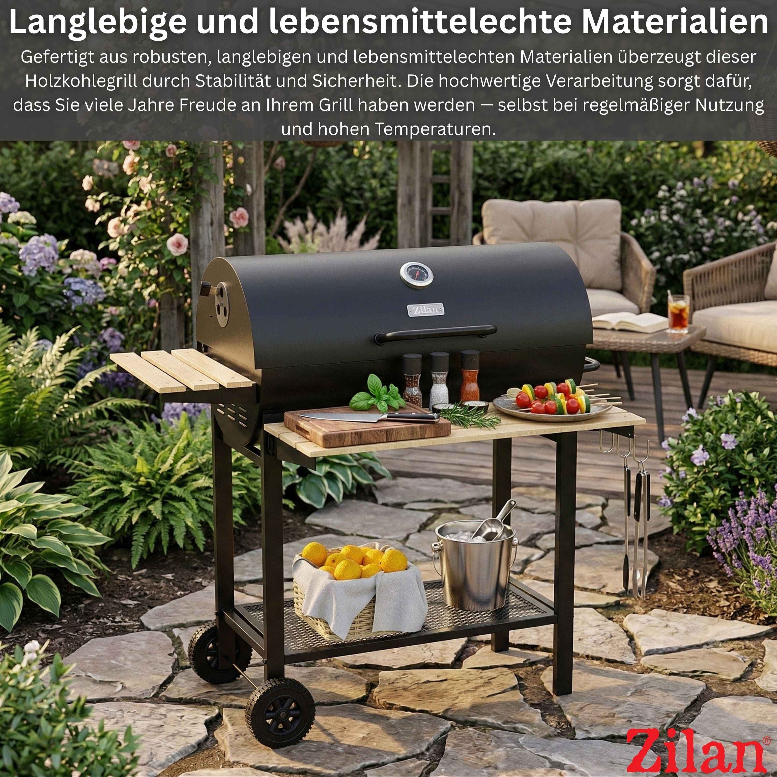 Zilan ZLN-3594 Holzkohlegrill