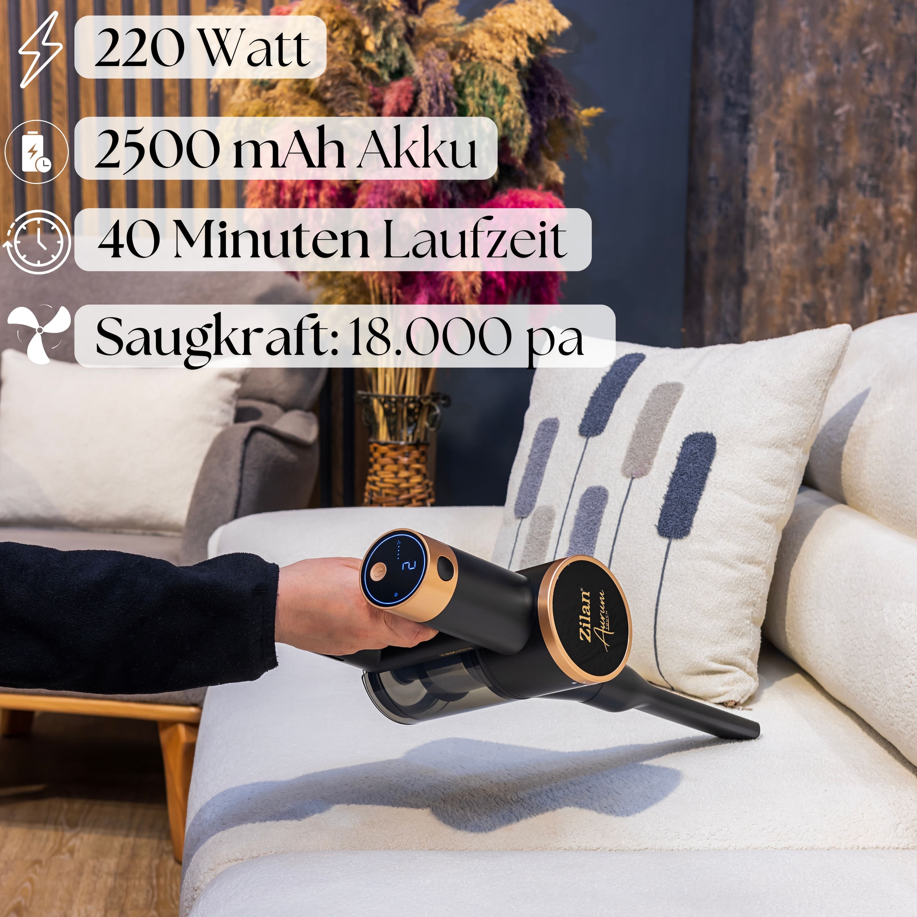 Zilan ZLN-3099 Akku Staubsauger Zilan ZLN-3099 Akku Staubsauger