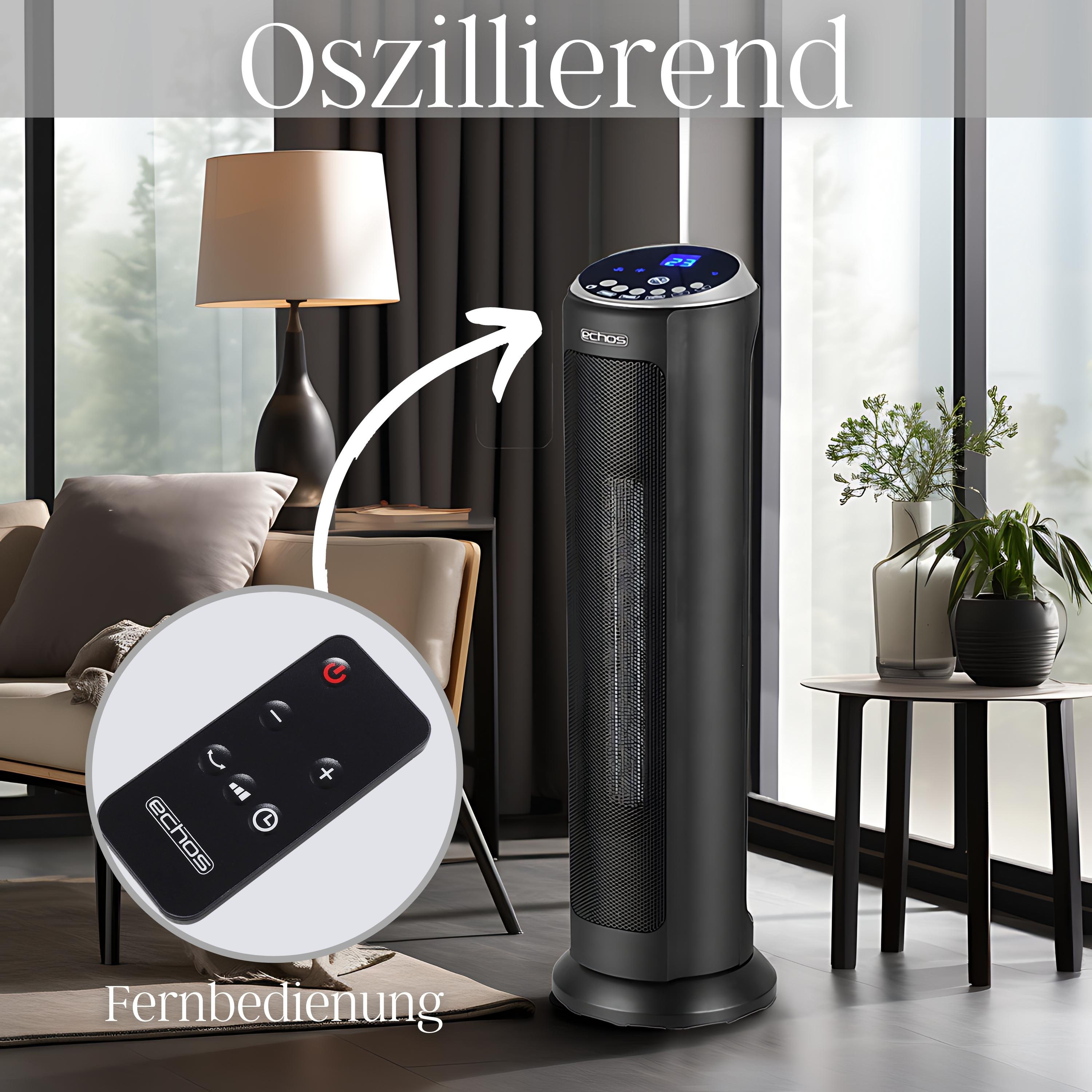 Echos Eco-351 Keramik Heizlüfter Echos Eco-351 Keramik Heizlüfter