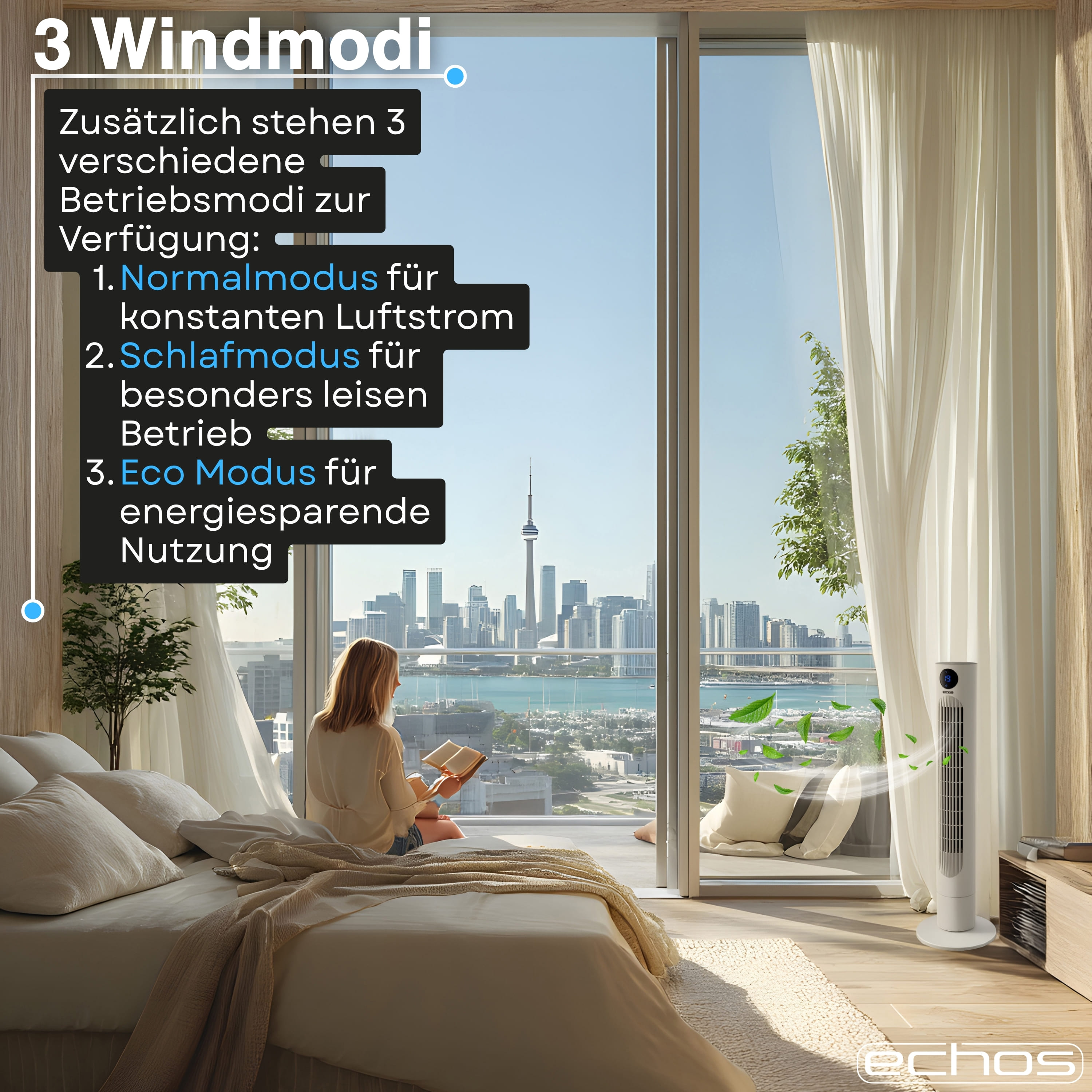 Echos Eco-119 Turmventilator