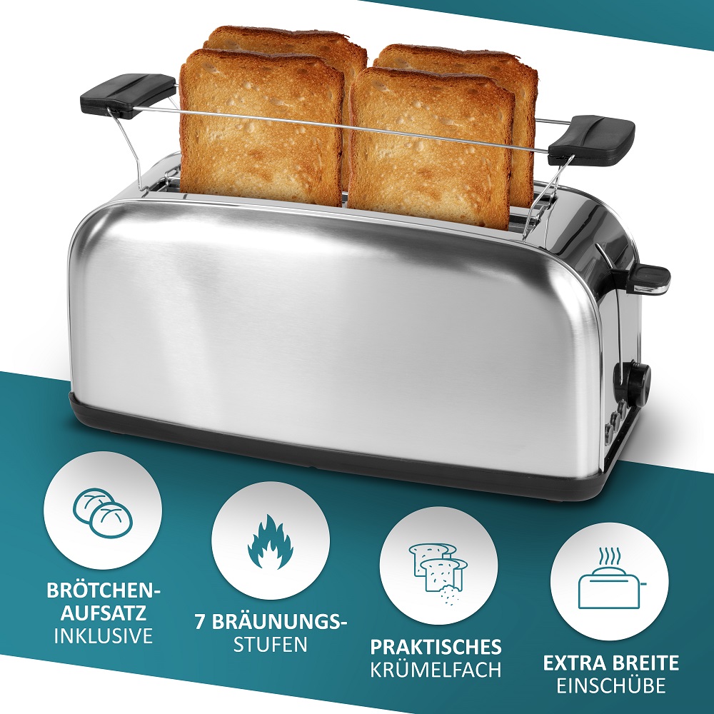 Steinborg SB-2070 Toaster 4 Silce