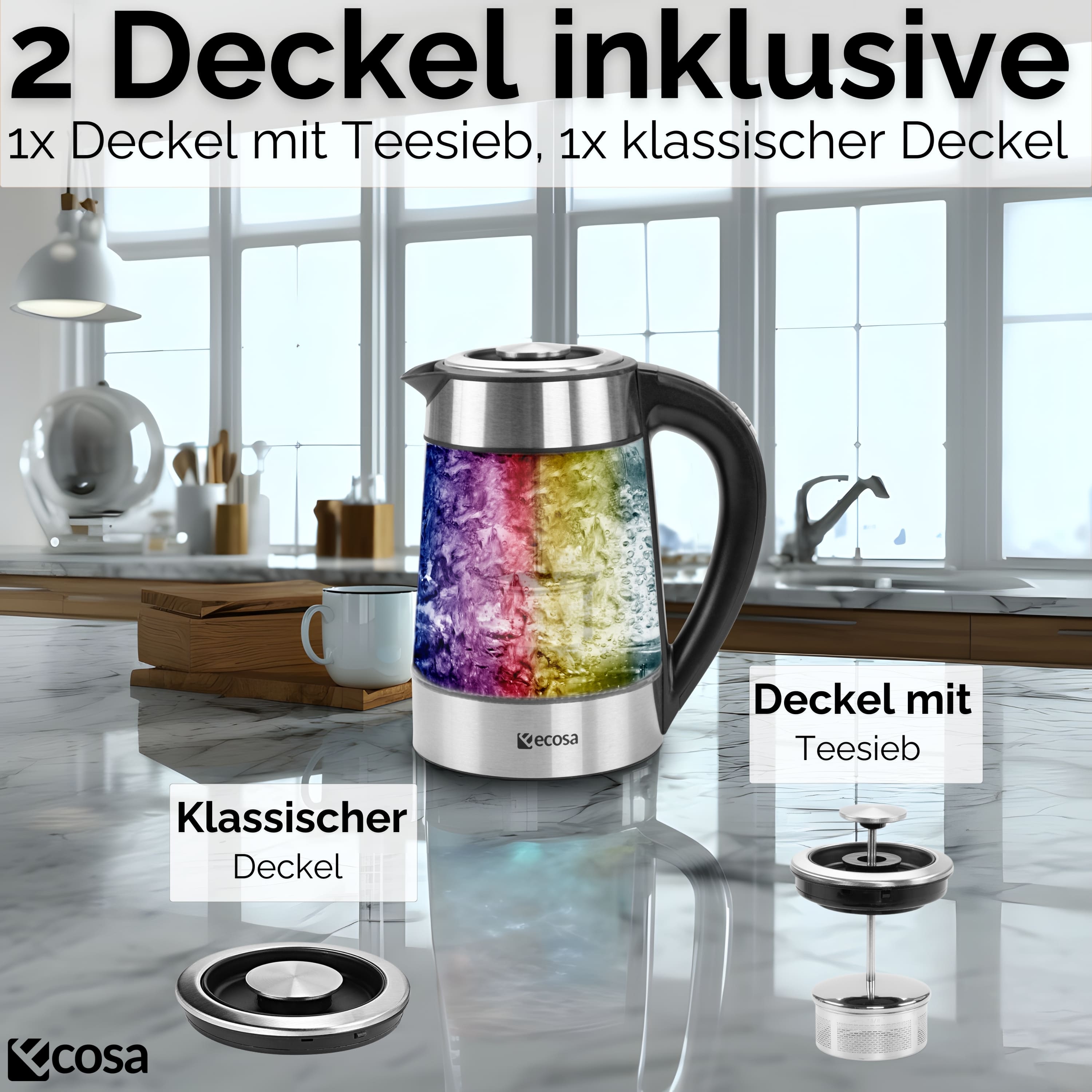 Ecosa EO-666 Wasserkocher