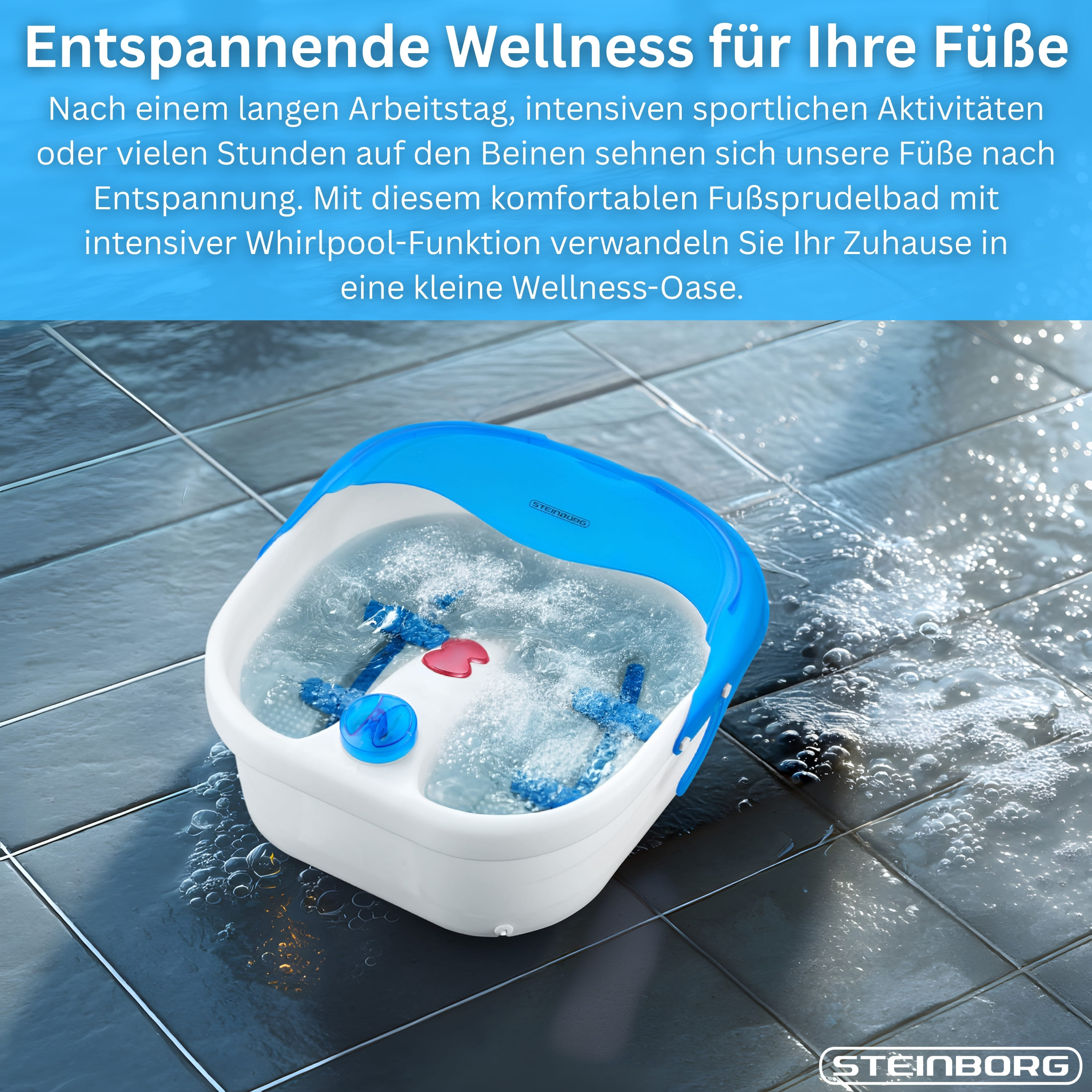 Steinborg SB-1050 Fußsprudelbad