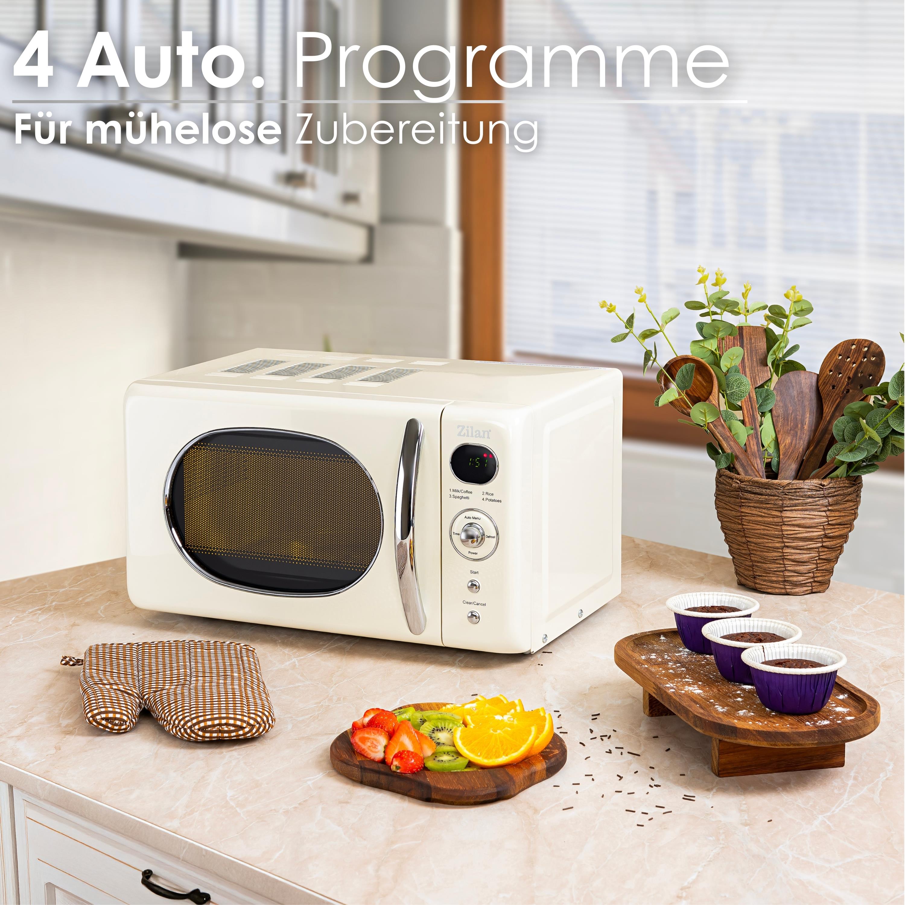 Zilan ZLN-1245 Mikrowelle Retro