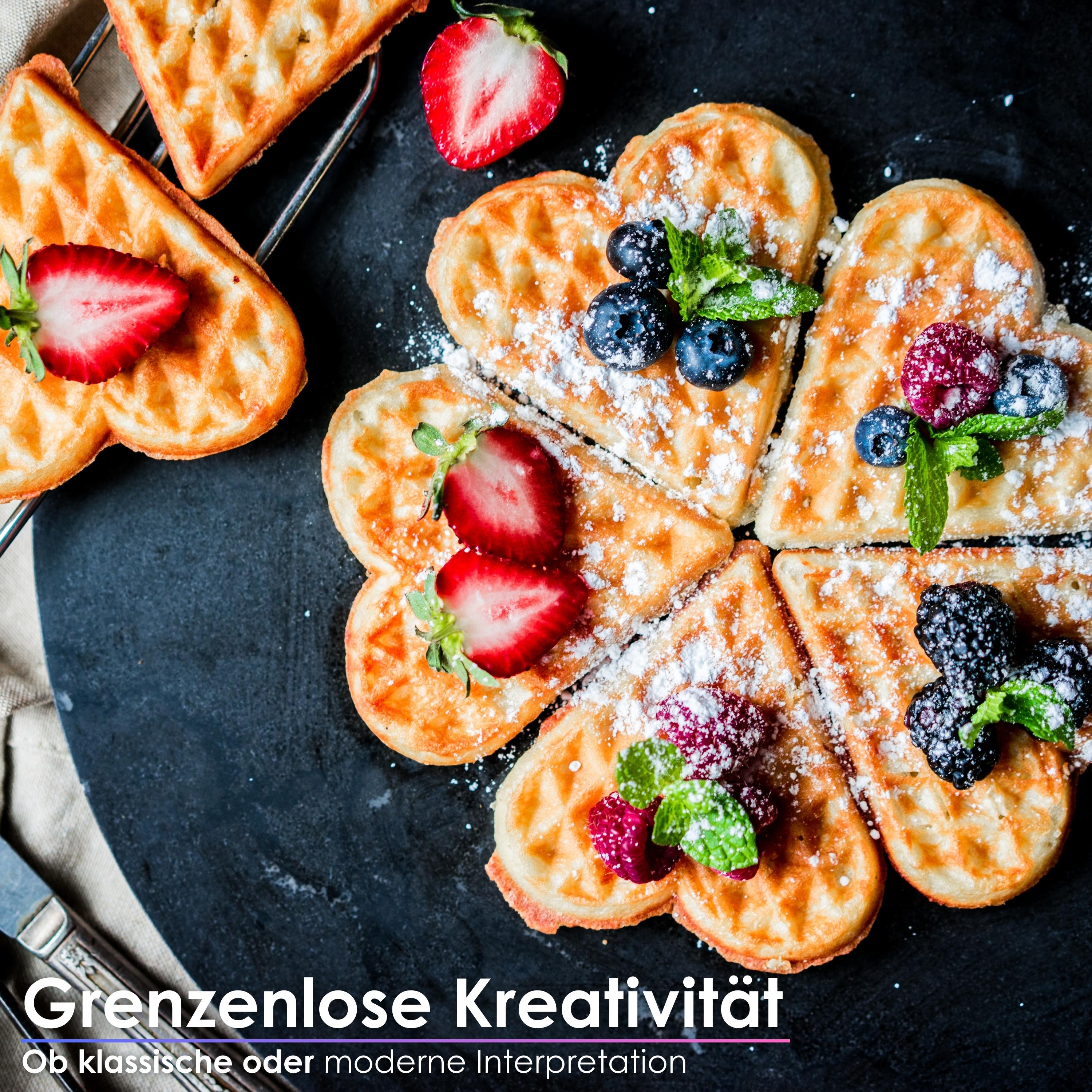 Steinborg SB-2050 Waffeleisen für klassische Herzwaffeln Steinborg SB-2050 Waffeleisen für klassische Herzwaffeln