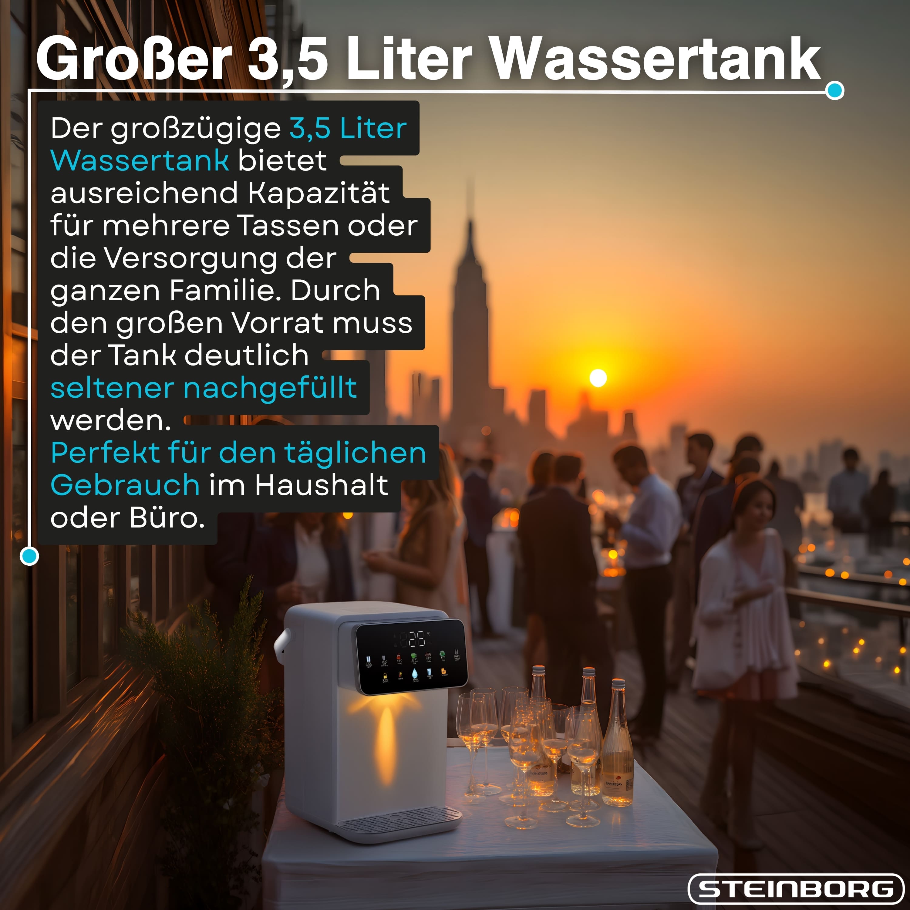 Steinborg SB-6010 Heißwasserspender