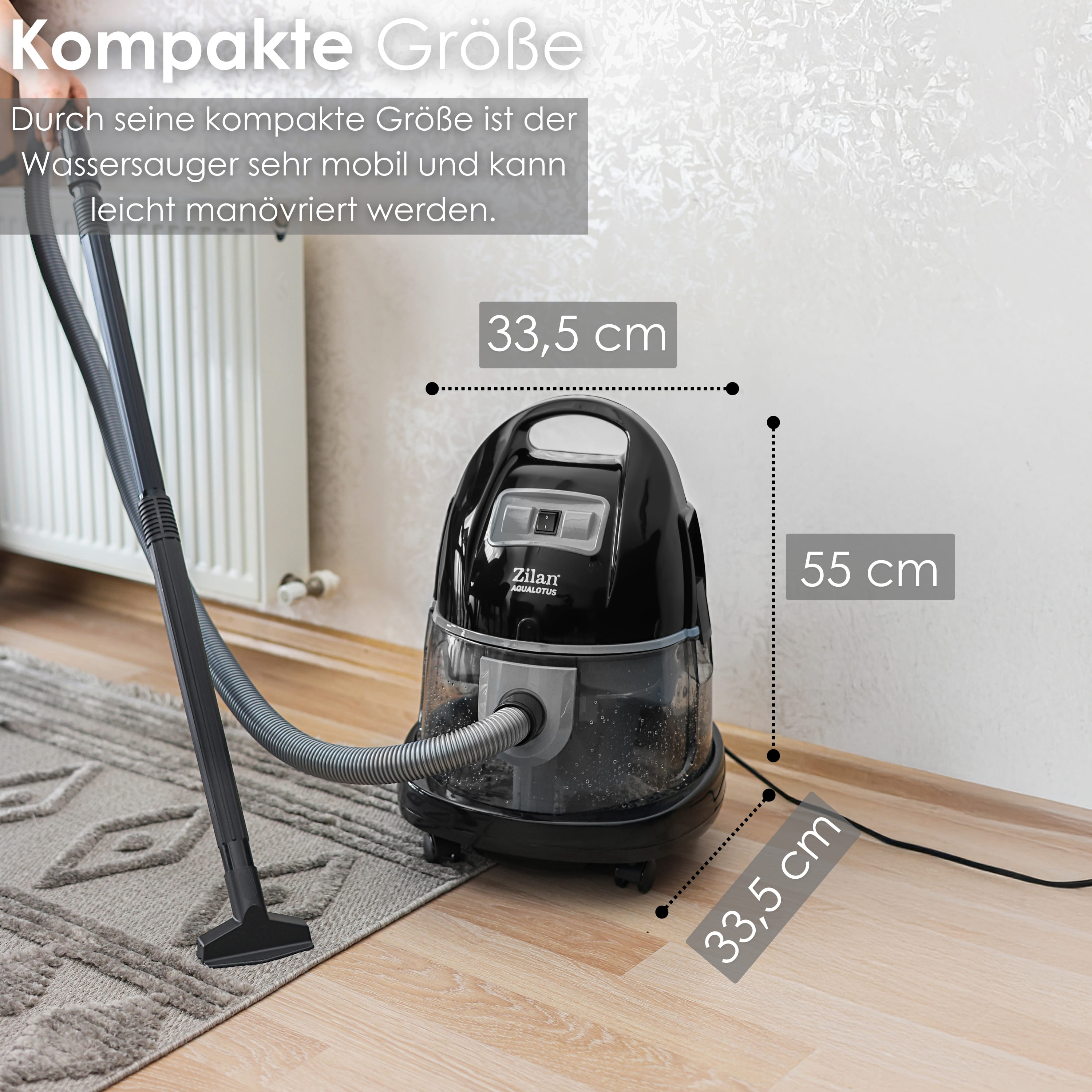 Zilan ZLN-8945 GRAU Wassersauger