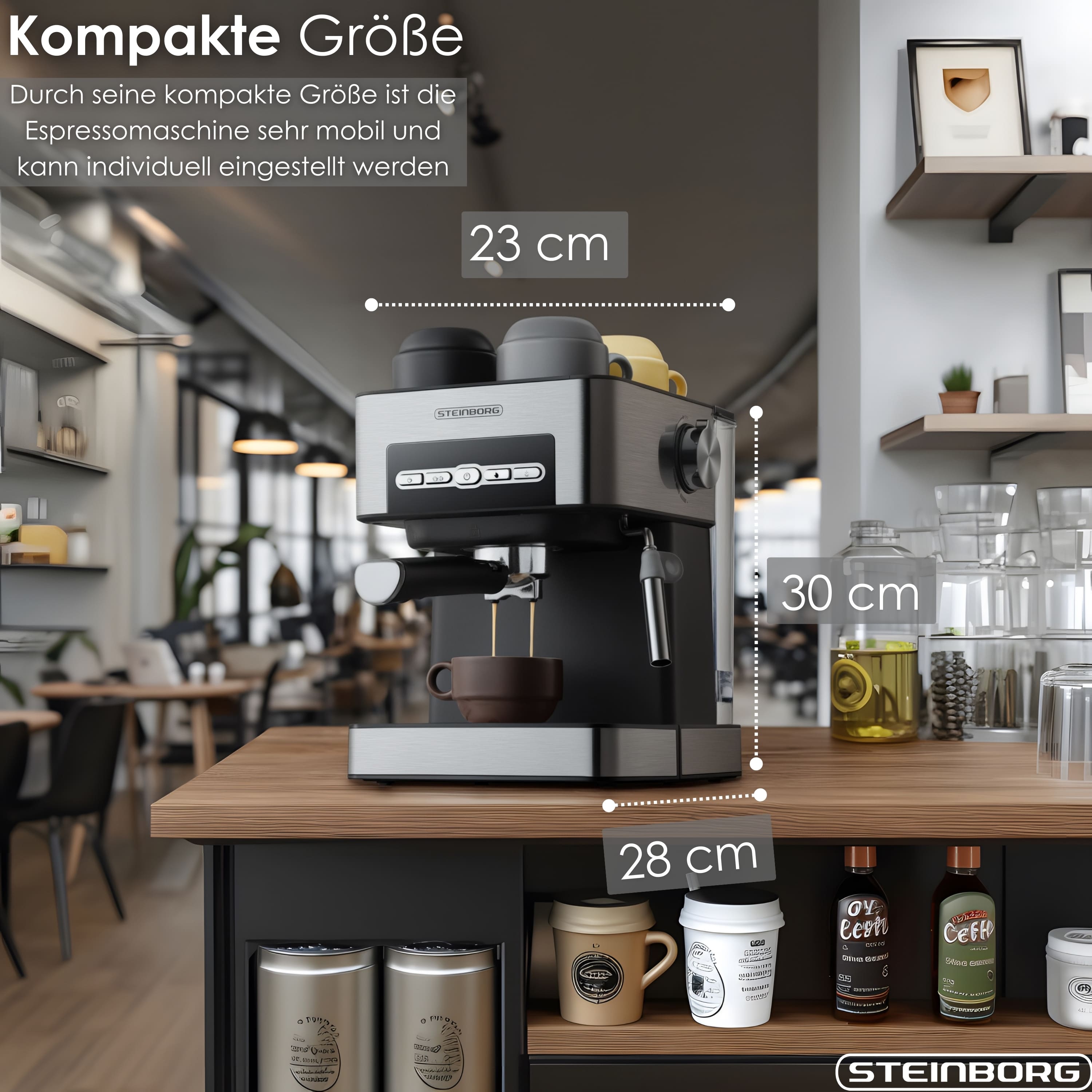 Steinborg SB-6040 Espressomaschine Steinborg SB-6040 Espressomaschine