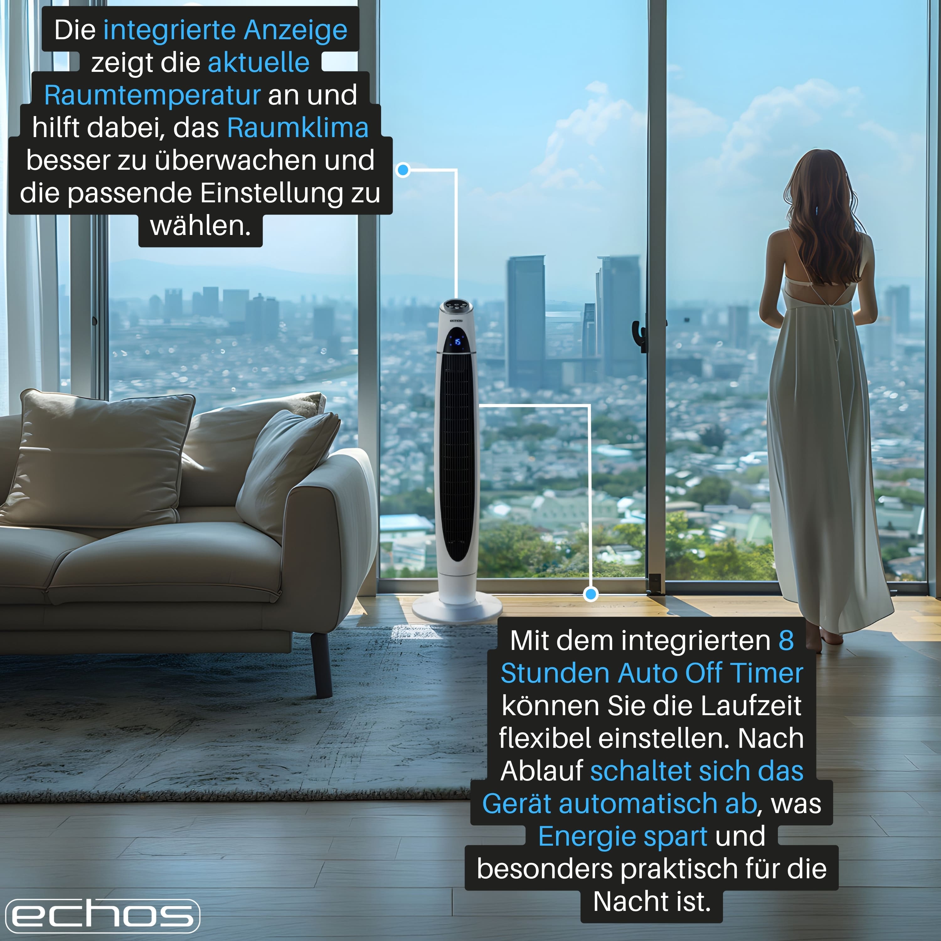 Echos Eco-111 Turmventilator