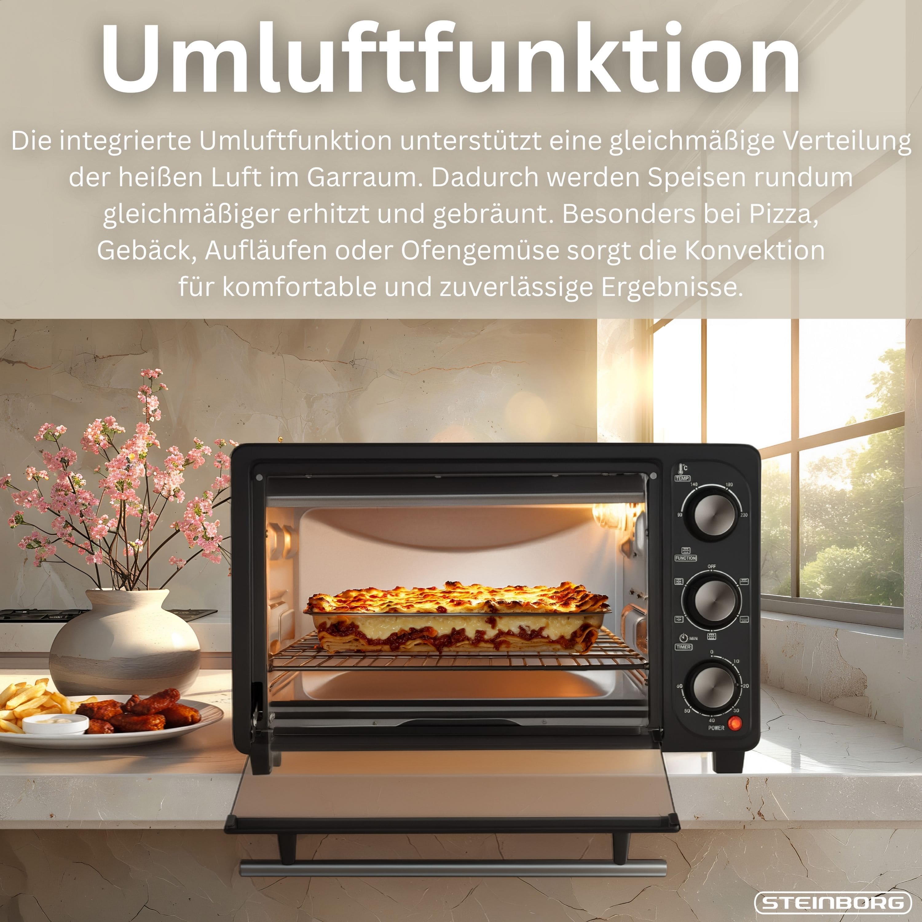 Steinborg SB-3023 Backofen 25L