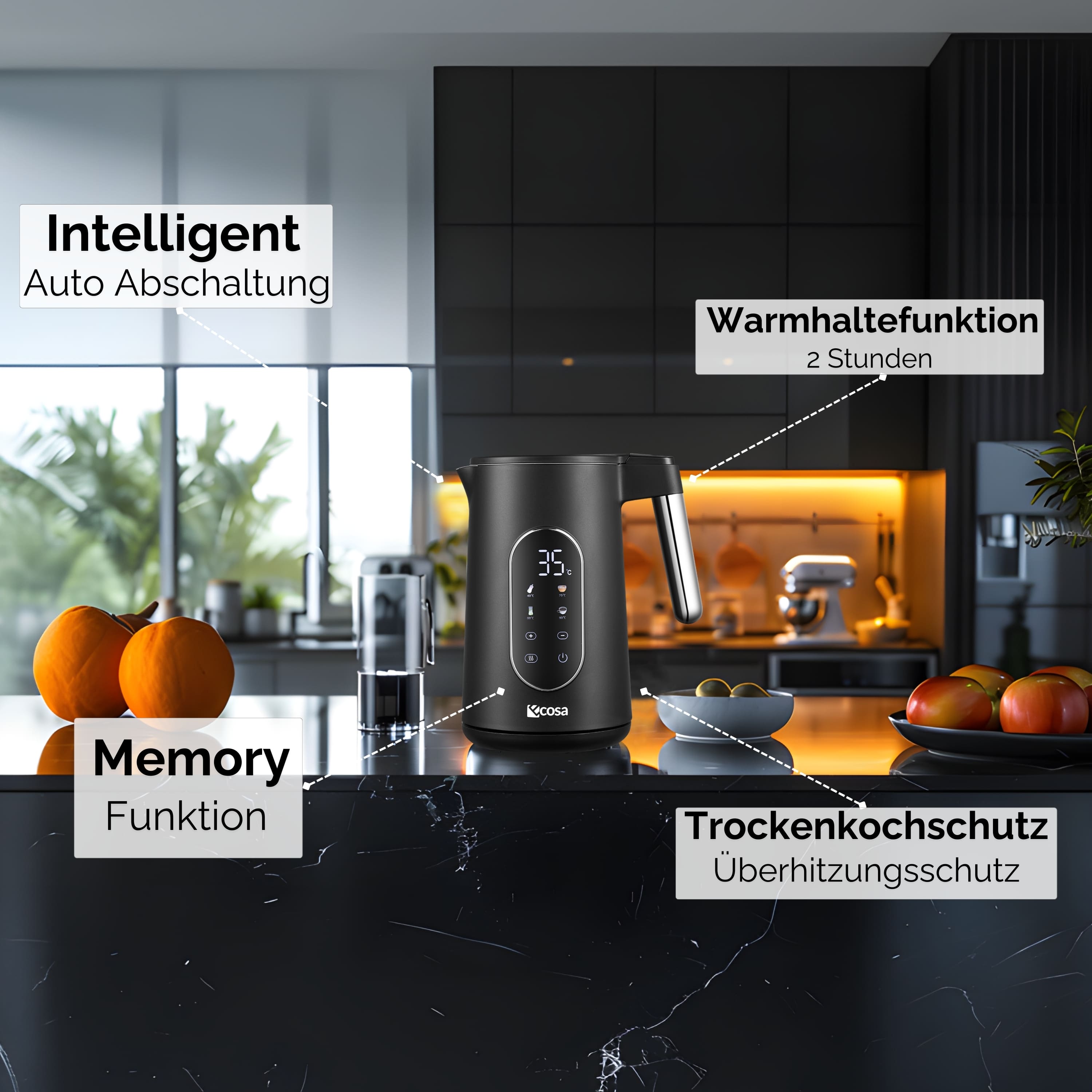 Ecosa EO-690 Wasserkocher