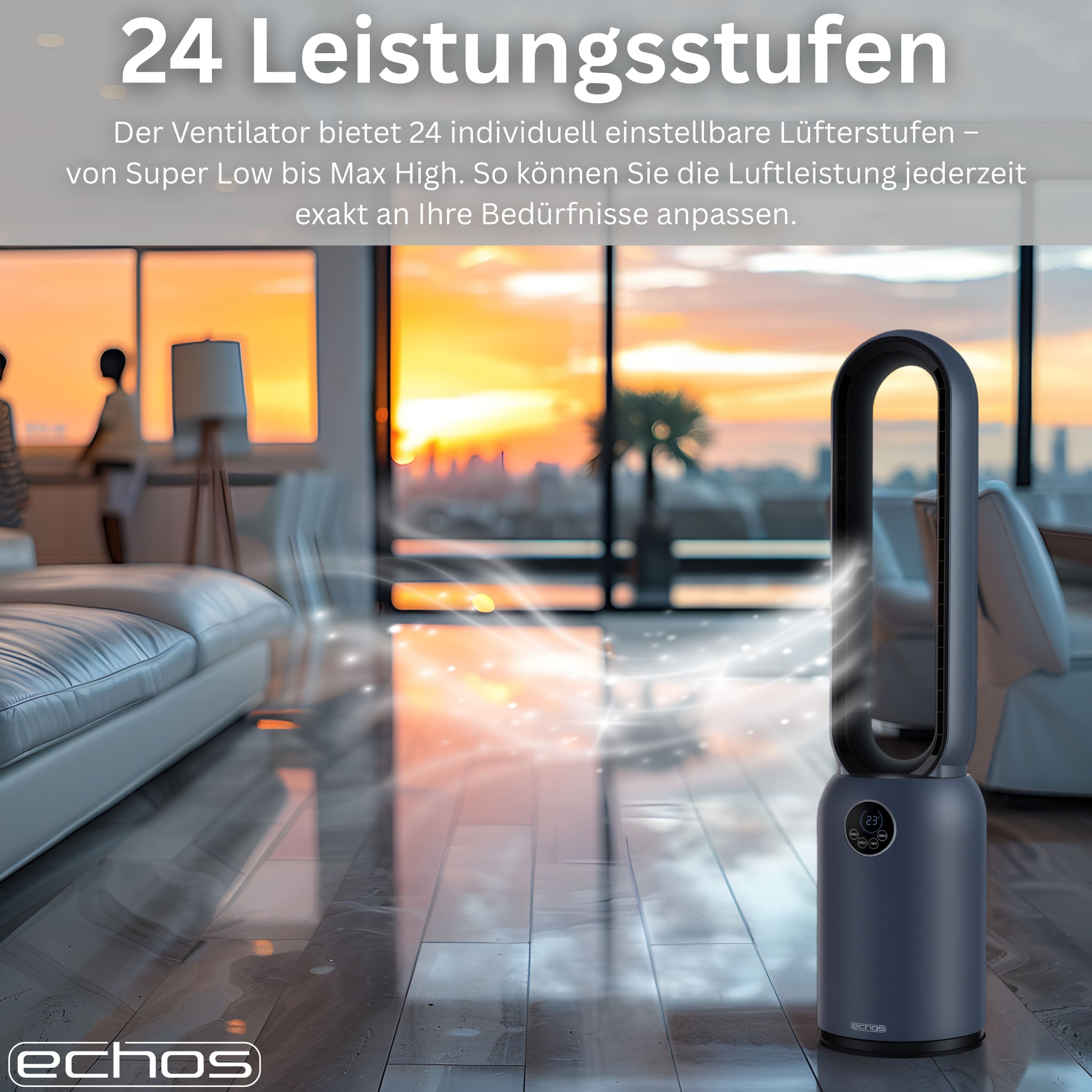 Echos Eco-1220 Echos Turmventilator