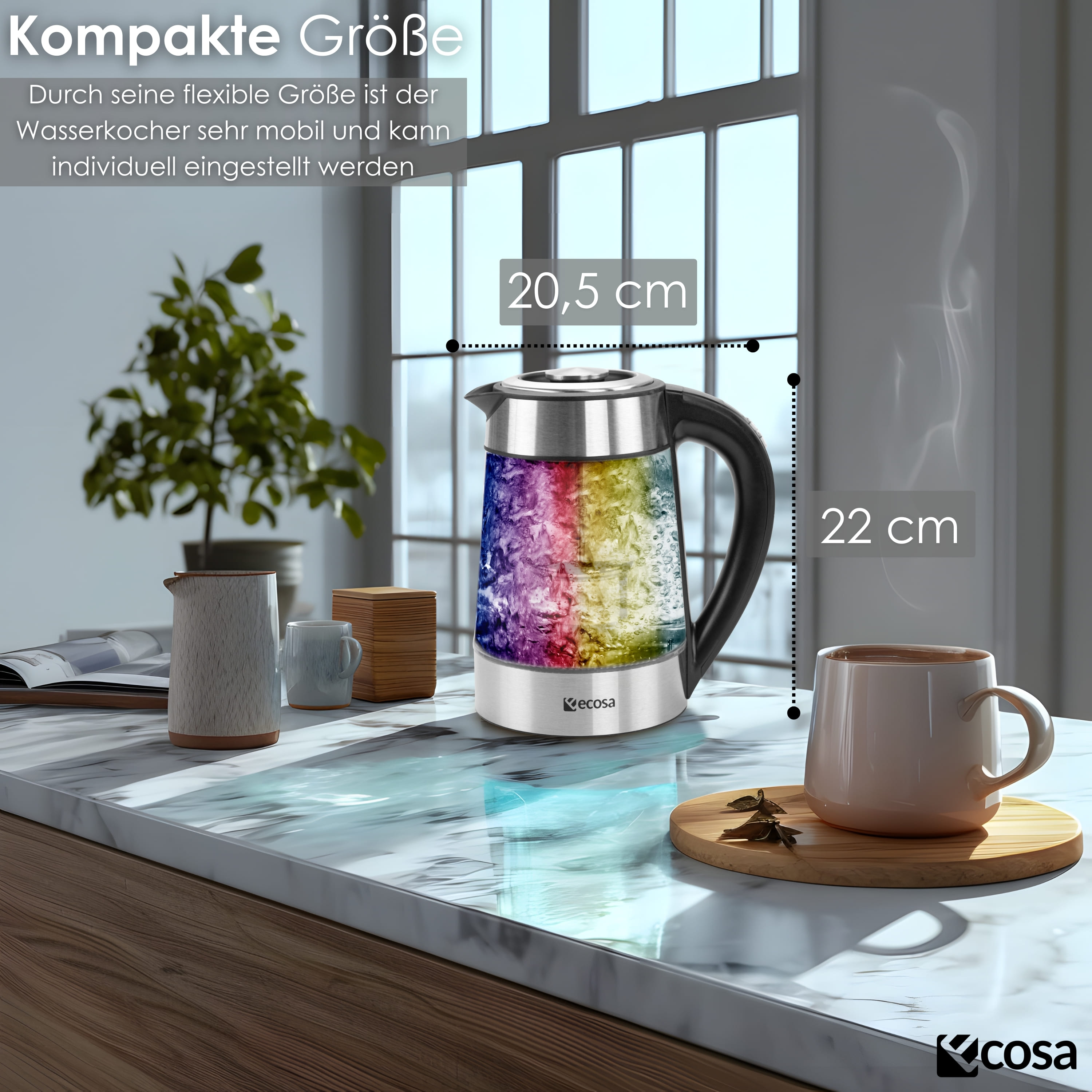 Ecosa EO-666 Wasserkocher